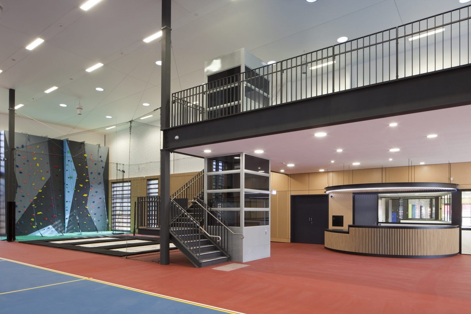 FDC Fairfield YCC Honour Ave Fairfield 9 June 2015 Lift, Stairs, Reception 1 crop