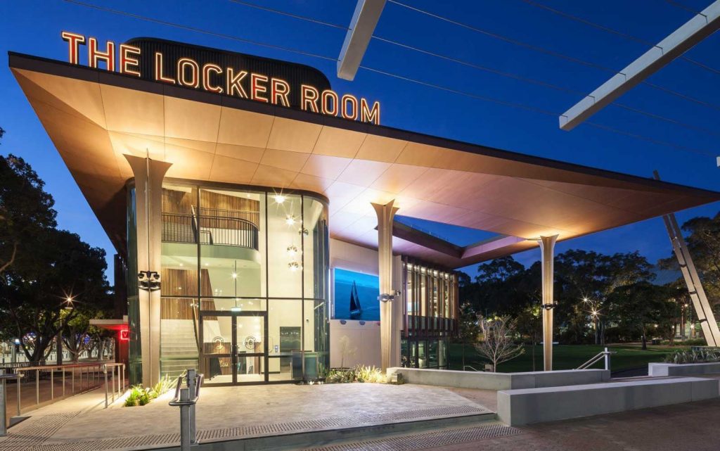 The Locker Room Hotel Construstion, FDC Building